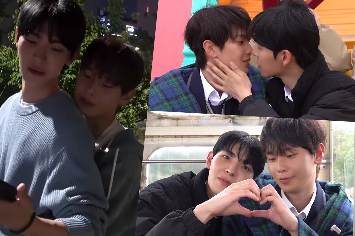 Watch: Seong In Ho And Kim Do Min Show Sweet Chemistry While Filming Kiss Scenes On Set Of “Summertime”