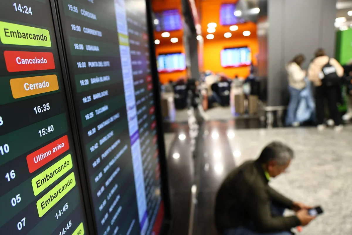 ¿Hay paro en los aeropuertos hoy? Qué se sabe de la medida de ATE que impacta en vuelos de todo el país