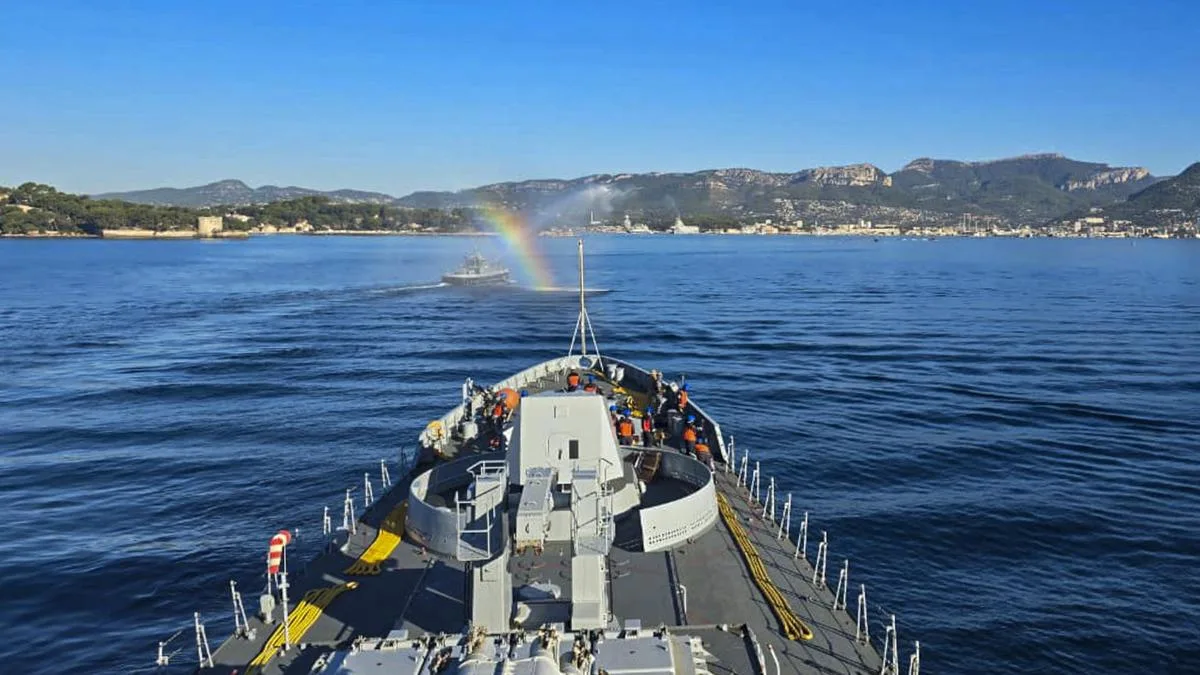 INS Trishul reaches France for 24th edition of India-France naval exercise Varuna