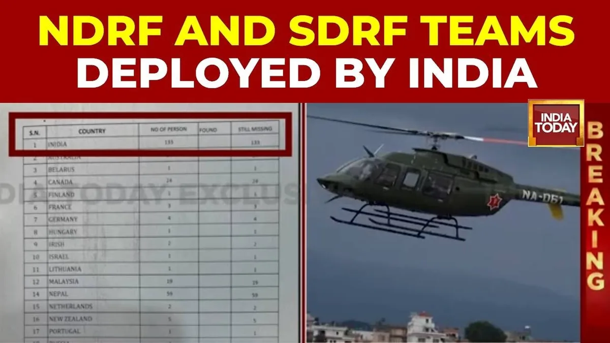 133 Indians Missing In Nepal Flash Floods As Search And Rescue Operations Begin