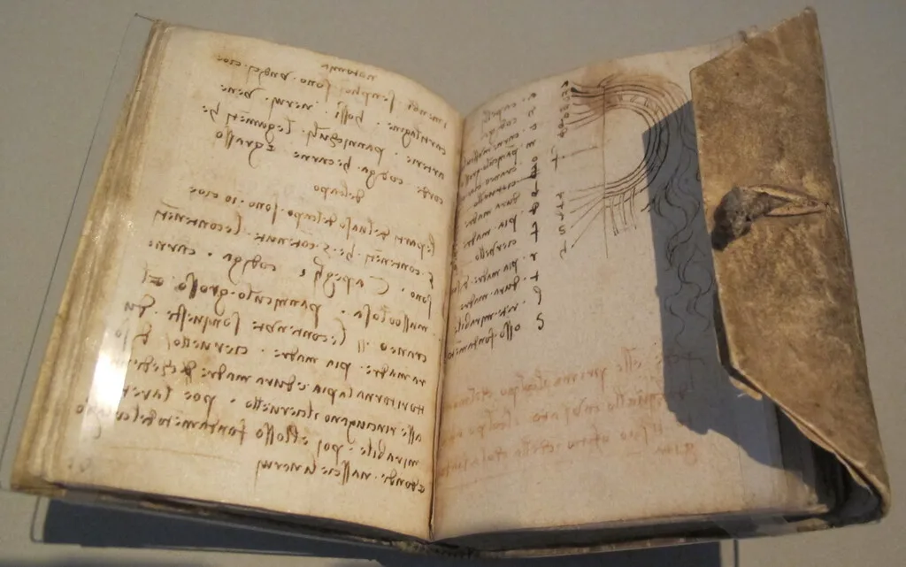 Un dibujo de Leonardo da Vinci escondía un mapa oculto. La obra ha revelado los túneles secretos de un castillo del S.XV