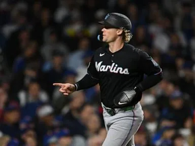 Miami Marlins stymie Chicago's push for NL wild card with 8-2 victory over the Cubs