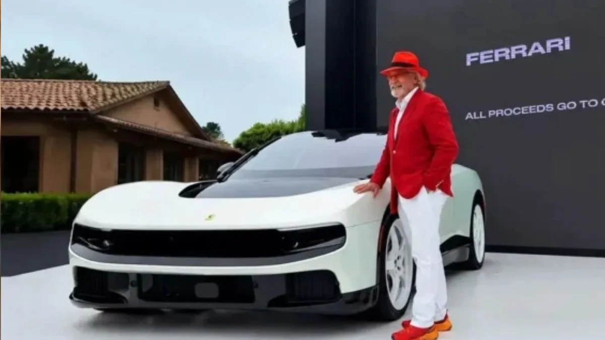 Quem é o bilionário que pagou R$ 208 milhões por uma Ferrari elétrica criticada até pelo ex-presidente da marca