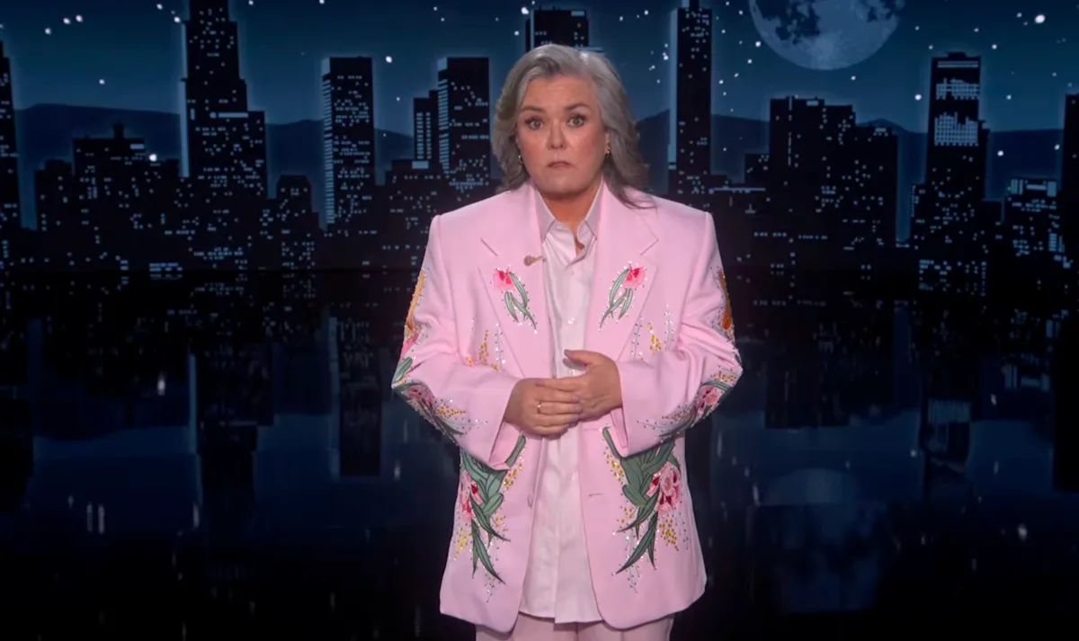 Rosie O’Donnell Shines in ‘Jimmy Kimmel Live’ Hosting Debut, Attacks ‘Mango Mussolini’ Trump and Gives Moving Hayden Panettiere Tribute