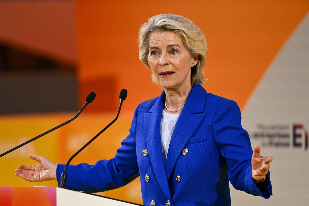 Von der Leyen ve "inaceptable" el ataque con drones a buques cerca de la costa de Bulgaria