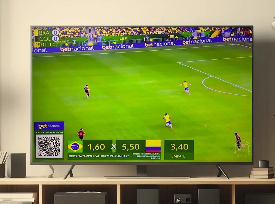 Nova lei pode proibir menção a apostas durante jogos de futebol em TV e rádio