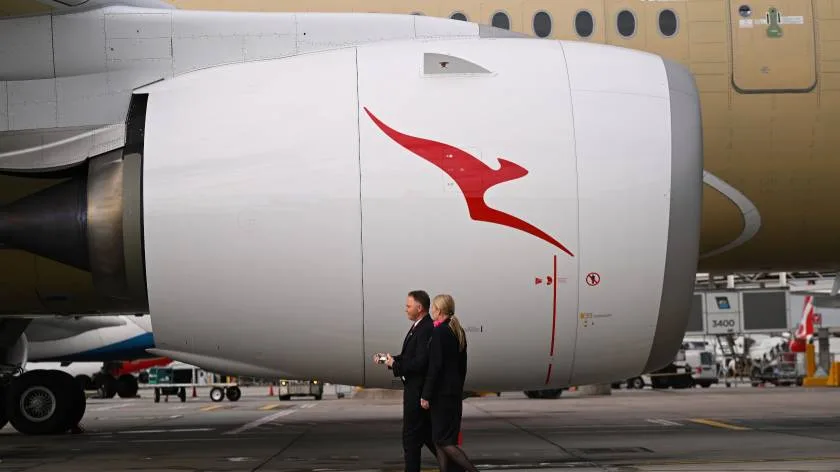Middle East conflict meant fewer Australians travelling overseas. But Qantas still managed to make hay