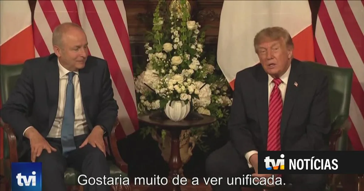 Trump dá mais uma bicada ao Reino Unido. Agora diz que quer ver uma Irlanda unificada
