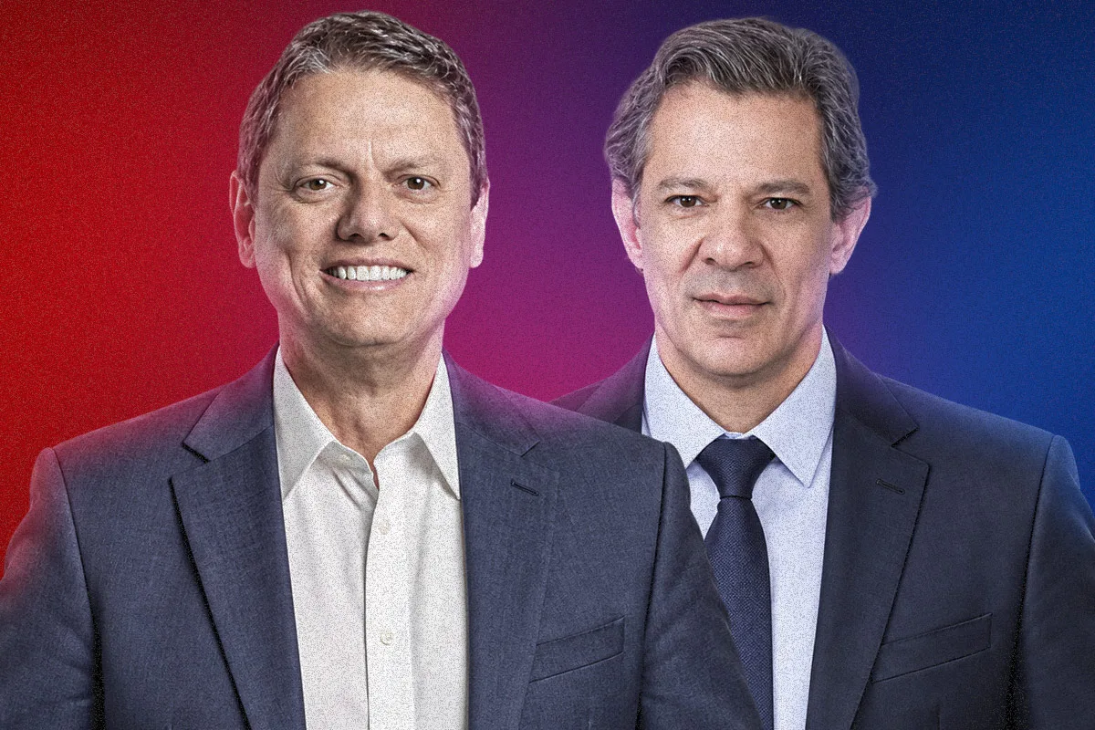 Paraná Pesquisas: Tarcísio (50,7%) bate Haddad (33,3%) no 1º turno, em SP