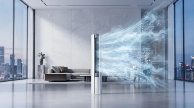 Xiaomi lança ar-condicionado vertical capaz de gelar salas grandes em apenas 30 segundos