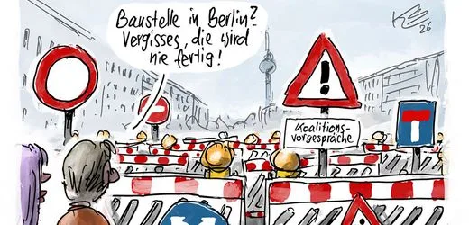 Cartoons der Woche von Thomas Plaßmann, Klaus Stuttmann, Julian Fiebach