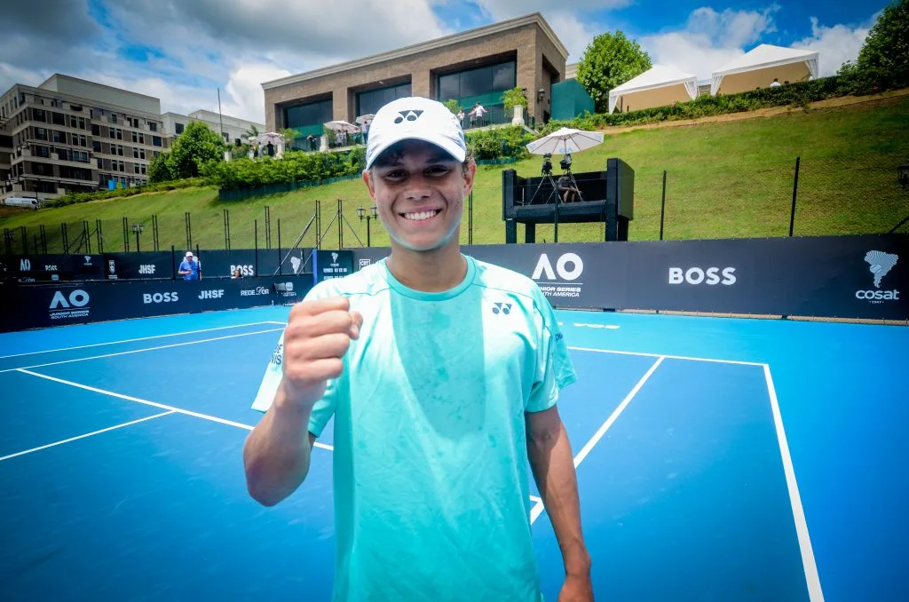 Livas Damázio é campeão do Australian Open Junior Series South America e disputará seu 1º Grand Slam na carreira