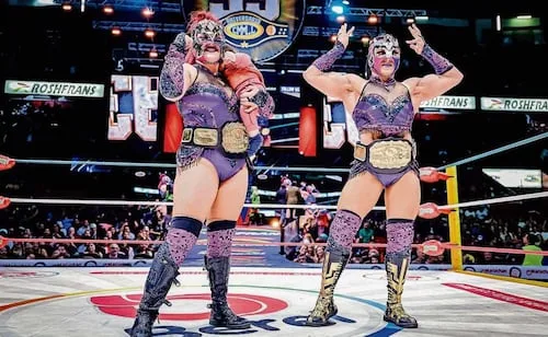 Las hermanas Olympia y Hera hacen historia en Noche de Campeones
