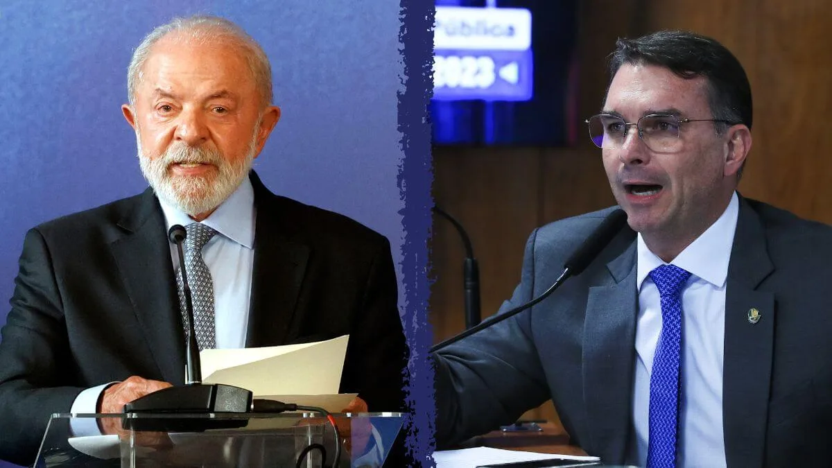 Flávio Bolsonaro e Lula aparecem empatados na pesquisa CNT/MDA; confira os números