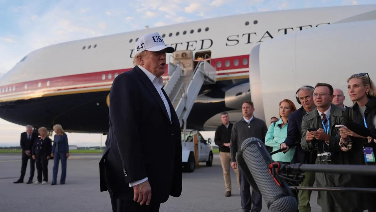 Trump reiterates support for united Ireland, says won't talk about Scotland 'yet'