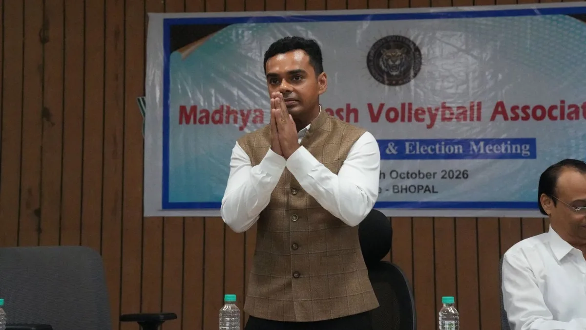 Increasingly in the public eye, Shivraj’s son wins unopposed as MP’s volleyball body chief