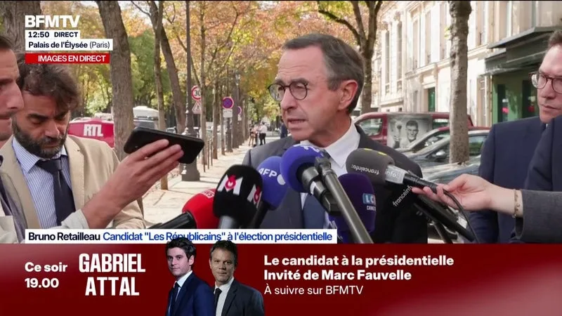Réunion à l'Élysée: "On nous a prévenus que, notamment les conséquences énergétiques, seraient vraisemblablement durables", déclare Bruno Retailleau (LR)