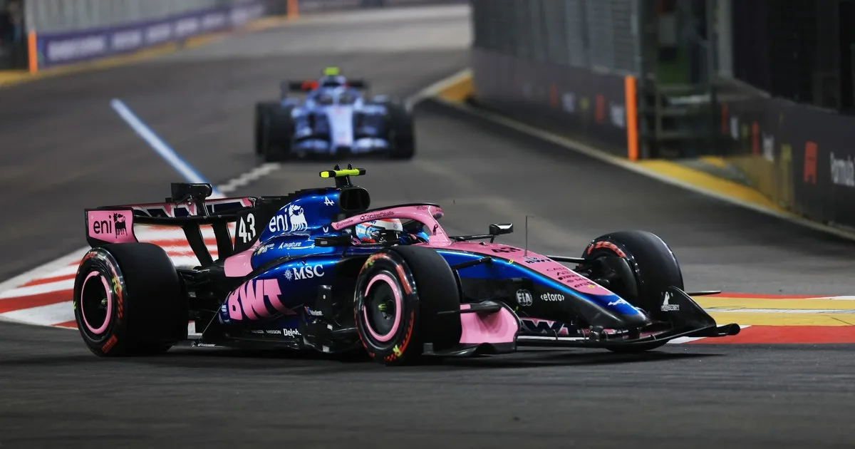 F1 GP de Singapur con Franco Colapinto, EN VIVO: horario y dónde ver la carrera de Fórmula 1
