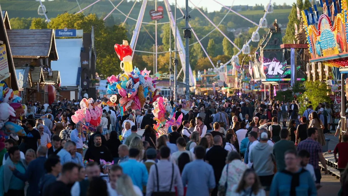 Volksfest: 2,5 Millionen Menschen besuchen Cannstatter Wasen