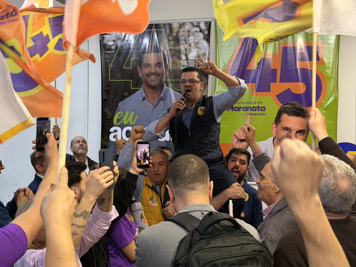 Marcelo Maranata, candidato do PSDB ao governo do RS, começa campanha eleitoral com inauguração do comitê