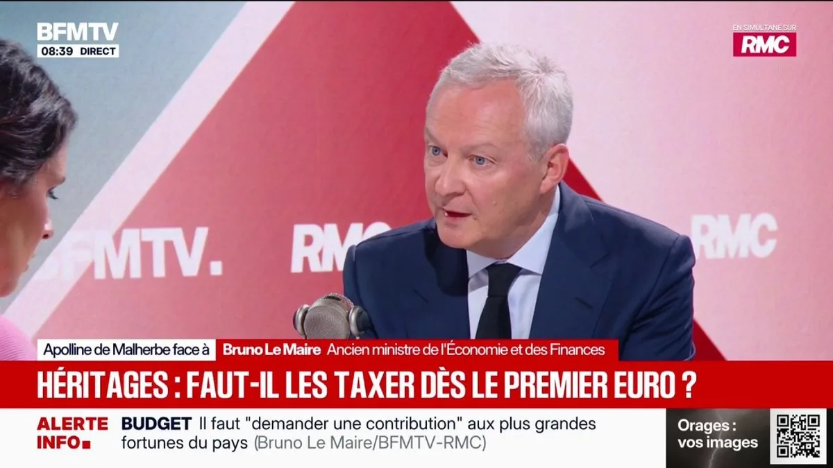 "Oui, il faut désindexer les pensions de retraite [...] mais préserver les petites retraites", préconise Bruno Le Maire, ancien ministre de l’Économie et des Finances