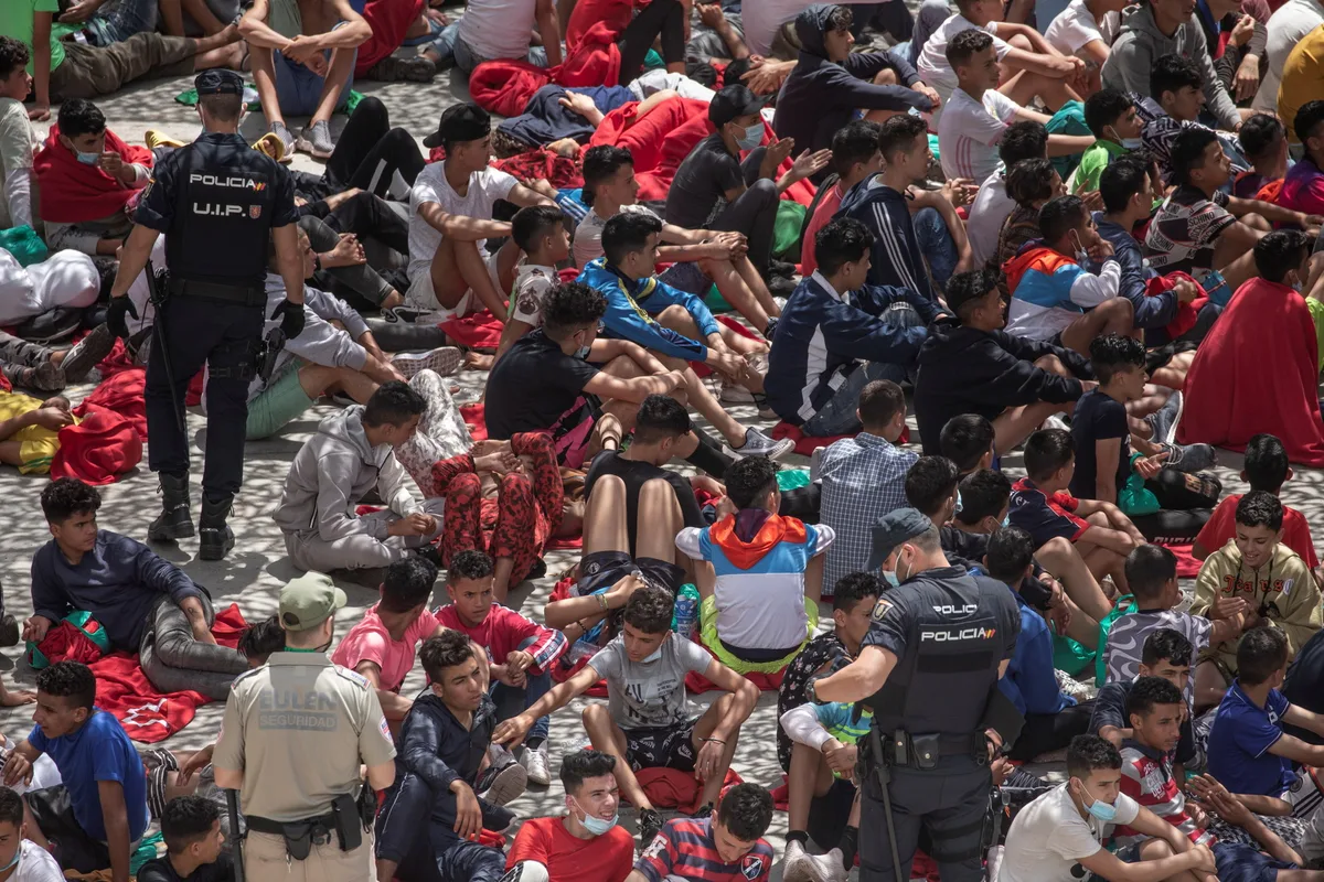 Aumento exponencial da ajuda humanitária em Ceuta. Governo espanhol passa de seis para 44 milhões de euros