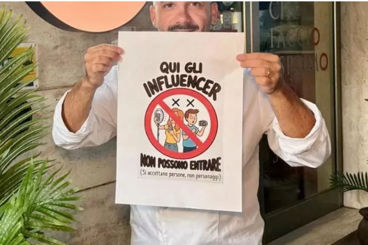 Pizzaria na Itália proíbe entrada de influenciadores após calote de R$ 360