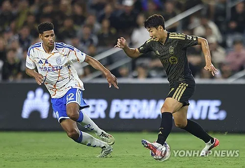 손흥민 MLS 4경기 연속골 마감…LAFC, 샌디에이고에 0-1 패배