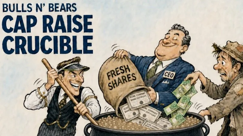 The Cap Raise Crucible: Big books, broker options and mixed fortunes