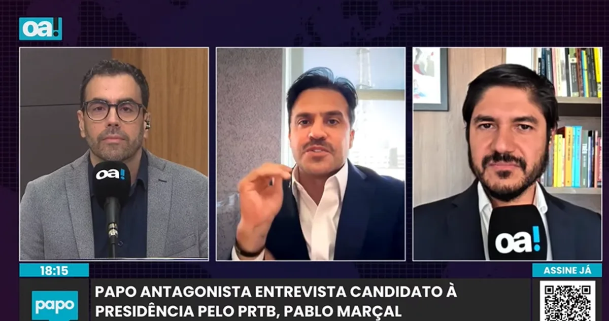 Marçal chama Renan Santos de “Lula 2.0”: “Vai ter 1%”