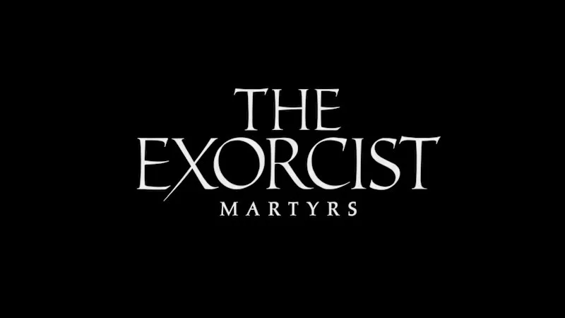 The trailer for a seventh film in the franchise lands today, The Exorcist: Martyrs