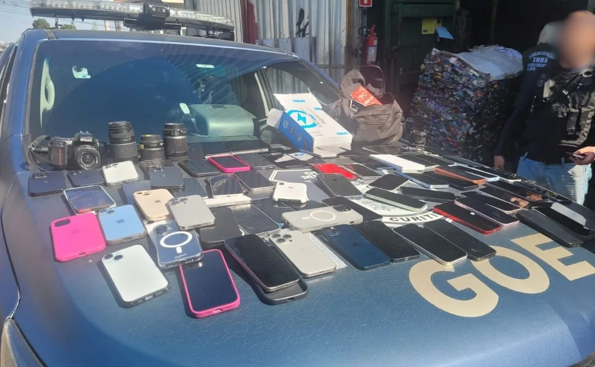 Teve o celular roubado? Guarda Municipal localiza mais de 100 aparelhos com alerta de furto e prende suspeito no Parolin