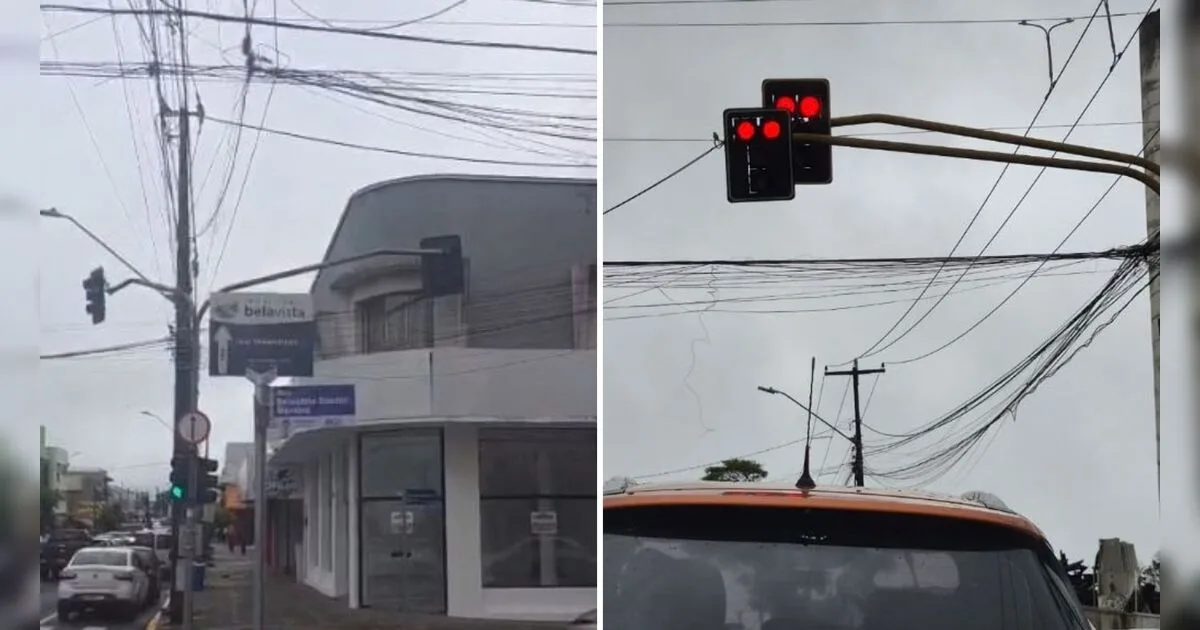 Semáforos sem funcionamento exigem atenção de motoristas em Apucarana