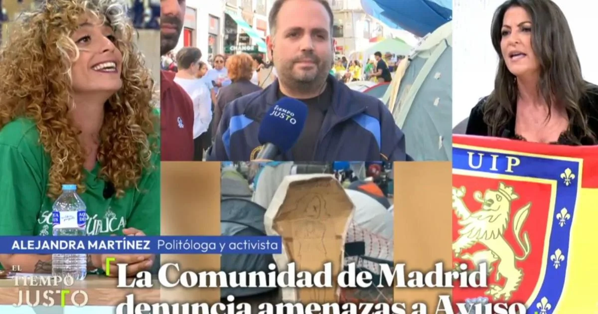 El salvaje cruce de insultos a gritos entre Macarena Olona y Alejandra Martínez en 'El tiempo justo': "Nazi, mentirosa y miserable"
