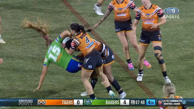 Kemp floored by 'piledriver' tackle