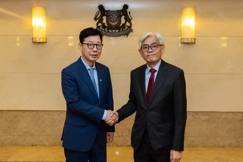 한국, 싱가포르와 FTA개선·스타트업투자 등 논의