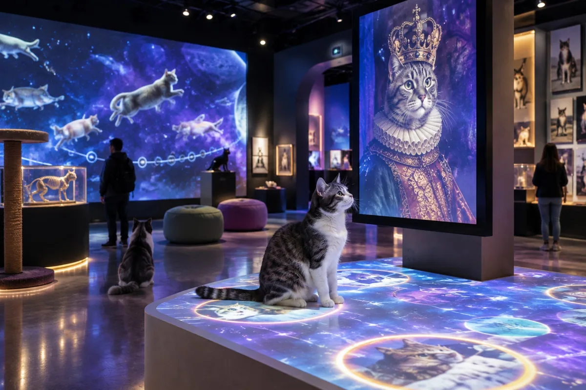 Es oficial: abren el primer Museo del Gato en el mundo con una sala que invita a viajar en el tiempo