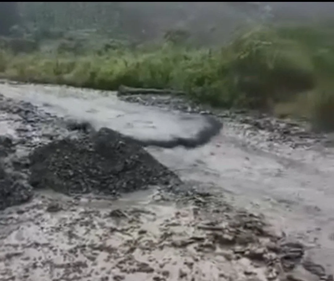 Fuertes precipitaciones en el estado Mérida provocan afectaciones viales