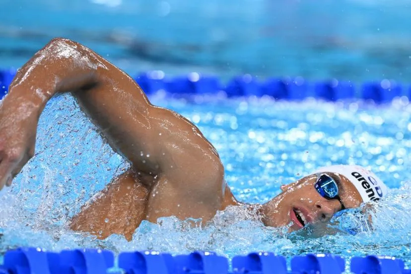 Plus que jamais le roi du sprint : après le 100 m, David Popovici remporte le 200 m aux Championnats d'Europe et réalise un troisième doublé d'affilée