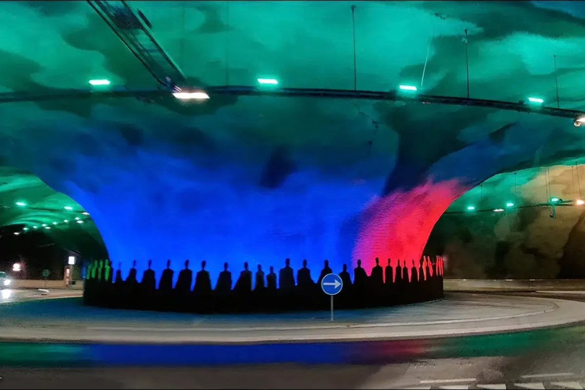 Así es “Medusa”, la única rotonda submarina del mundo sumergida a 72 metros en el Atlántico