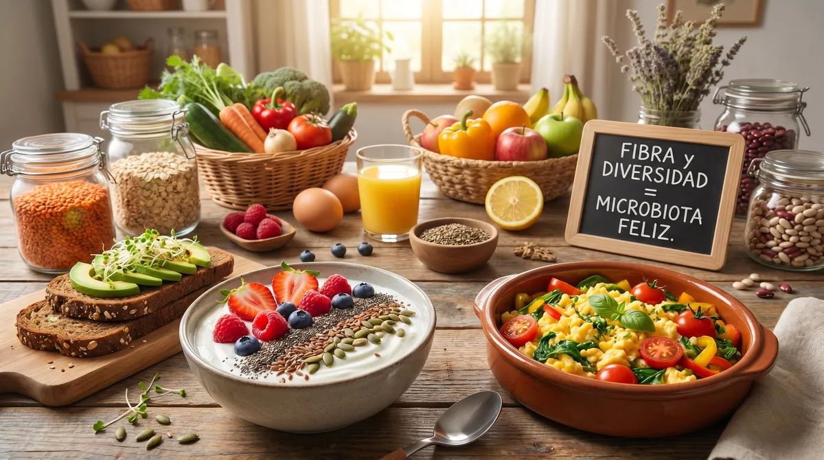 Menú semanal con platillos saludables y fáciles de preparar, ideales para personas con poco tiempo