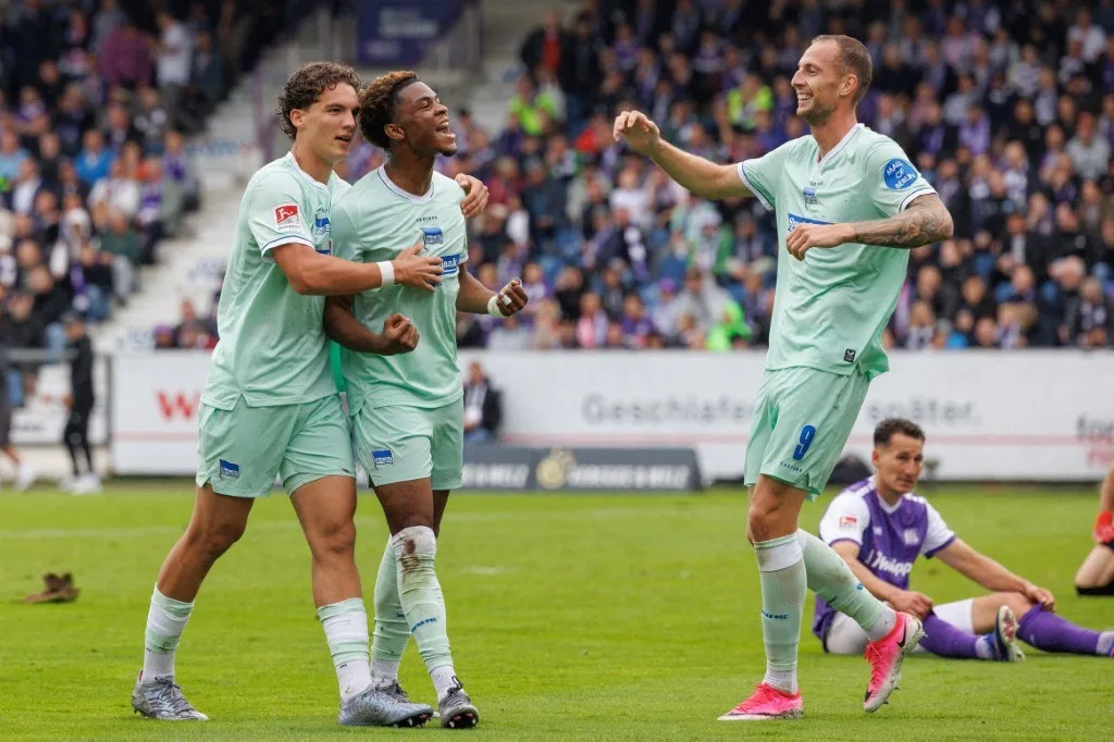 Hertha Berlim vence Osnabrück por 3 a 1 e segue 100% na 2. Bundesliga