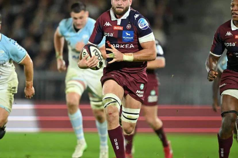 Le troisième-ligne international Pierre Bochaton a prolongé à l'UBB jusqu'en 2030