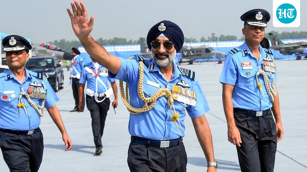 IAF chief AP Singh flies his last sortie in Tejas fighter
