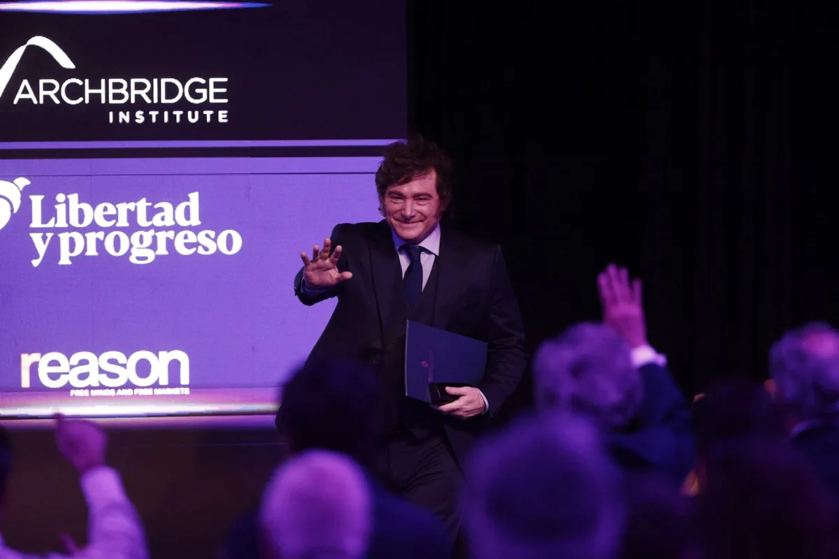 Ante un auditorio libertario, Milei ratificó el modelo económico, habló de la “lección” de Macri y llamó a derrotar al “populismo”