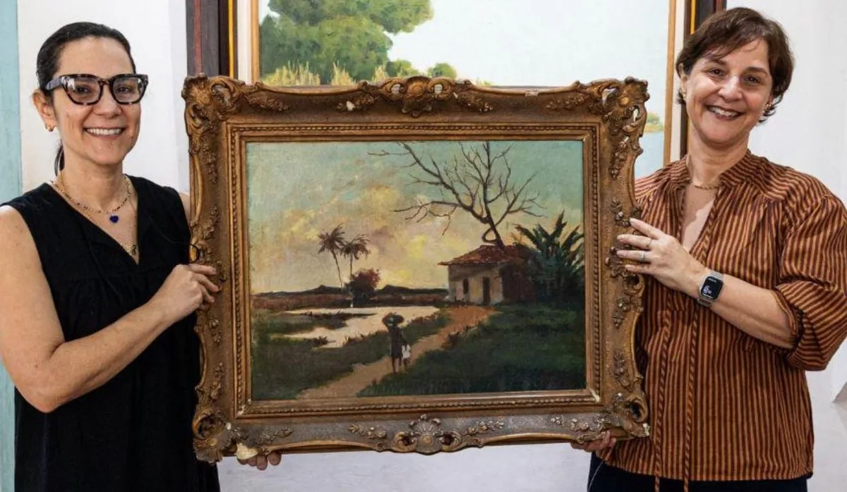 Quadro de Homero Massena é doado e vai integrar acervo de museu em Vila Velha