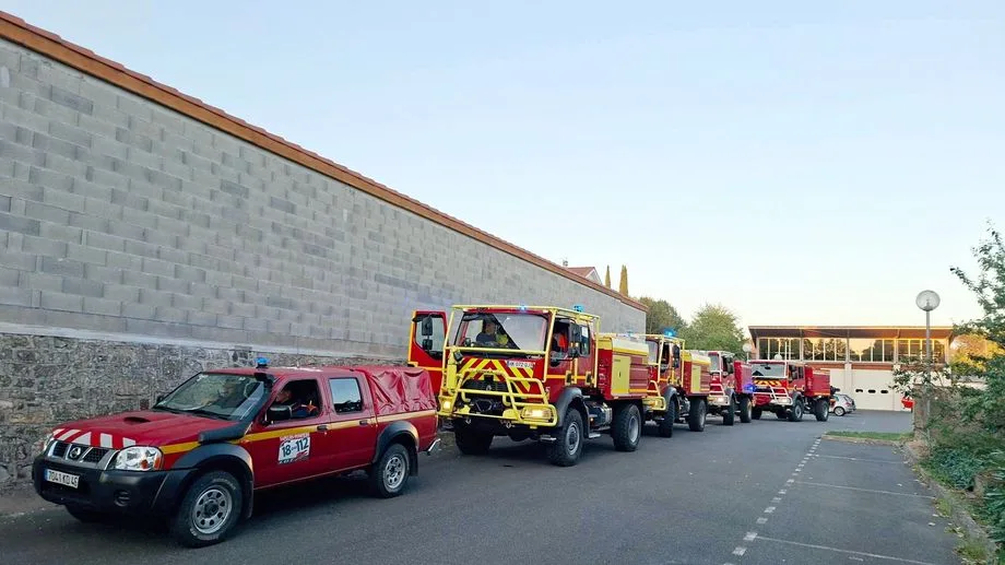 Incendie dans l'Aveyron : le feu a parcouru 140 hectares, plus de 170 sapeurs-pompiers mobilisés