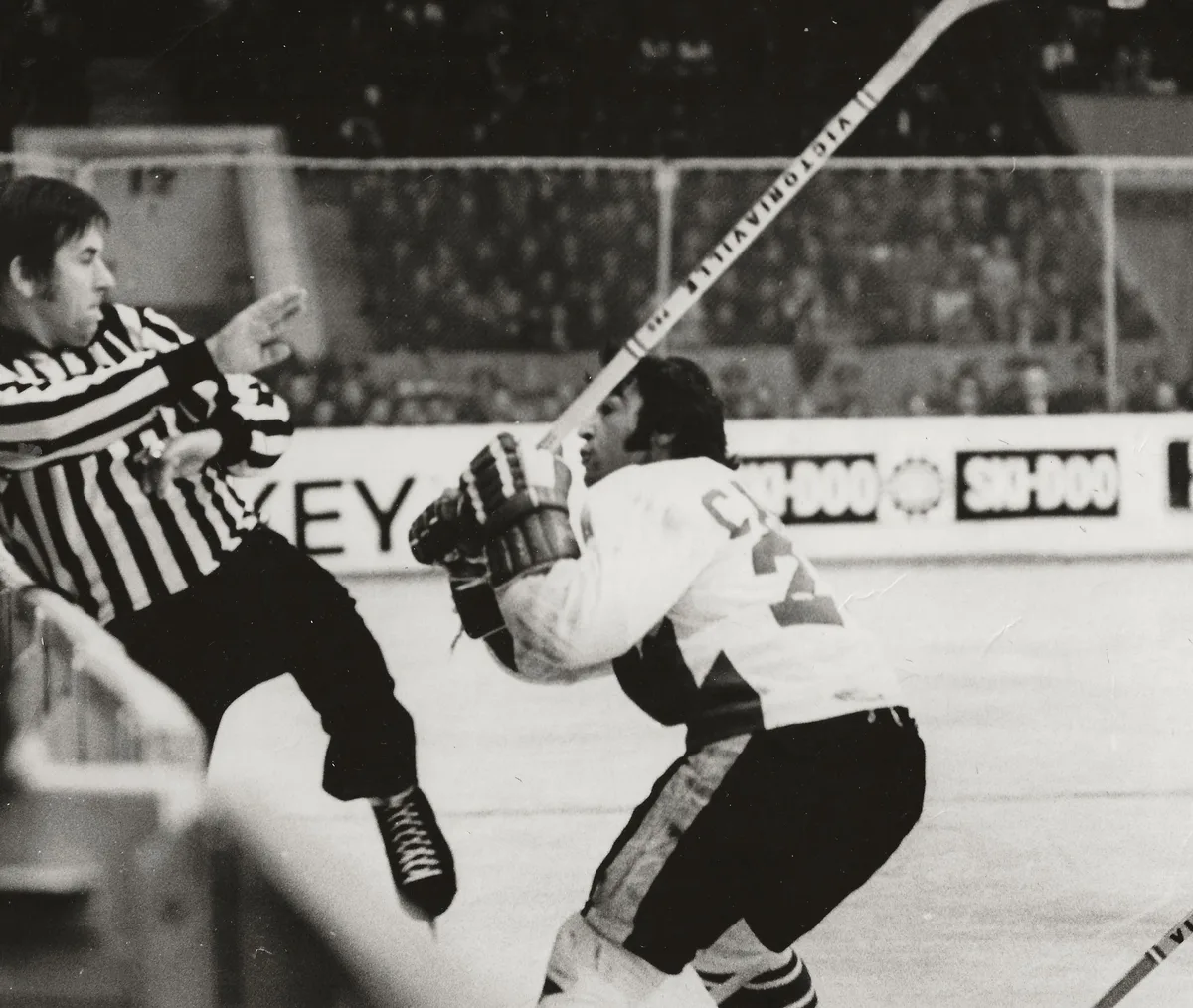 Referee Josef Kompalla was dubbed the villain of hockey’s 1972 Summit Series