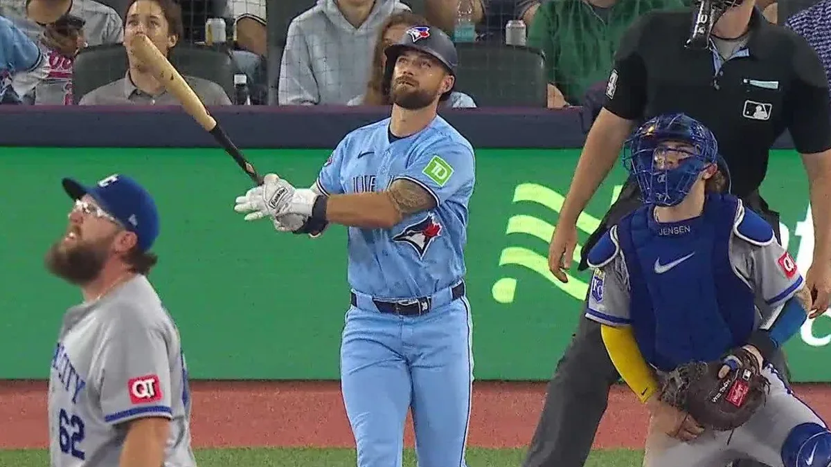 Gotta See It: Blue Jays’ Lukes belts towering three-run homer