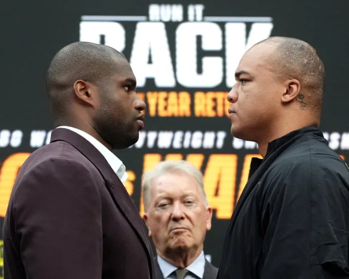 Wardley predicts ‘crazy night’ in fight for redemption against Dubois